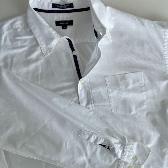 Gant Accentrics white button down cotton oxford shirt - Picture 5 of 7